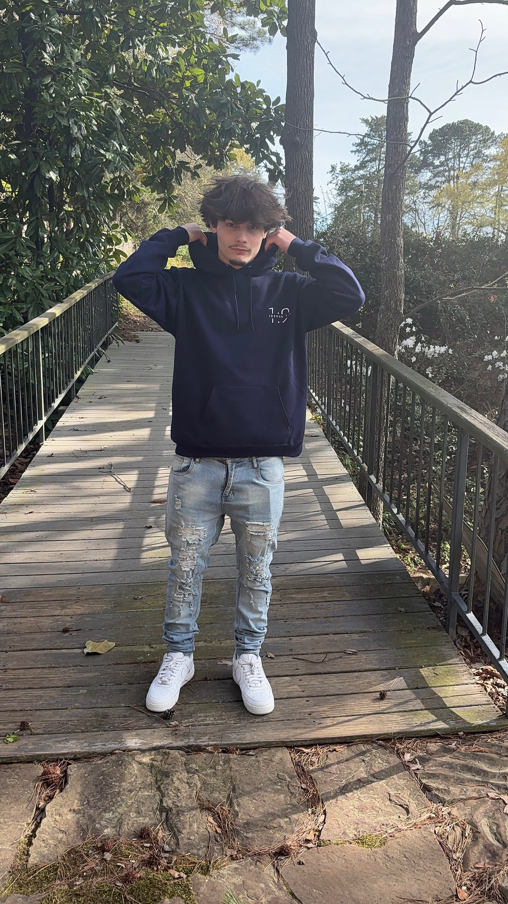1:9 Hoodie- Navy