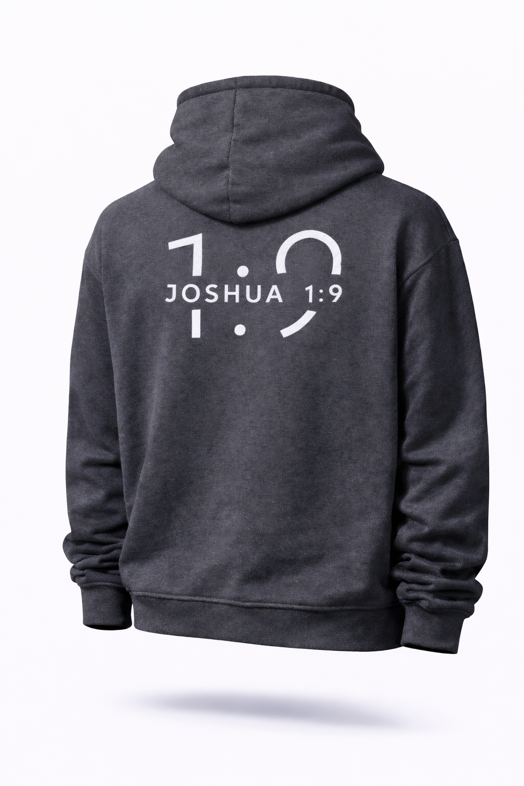 1:9 Hoodie- Black Heather