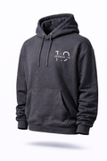 1:9 Hoodie- Black Heather